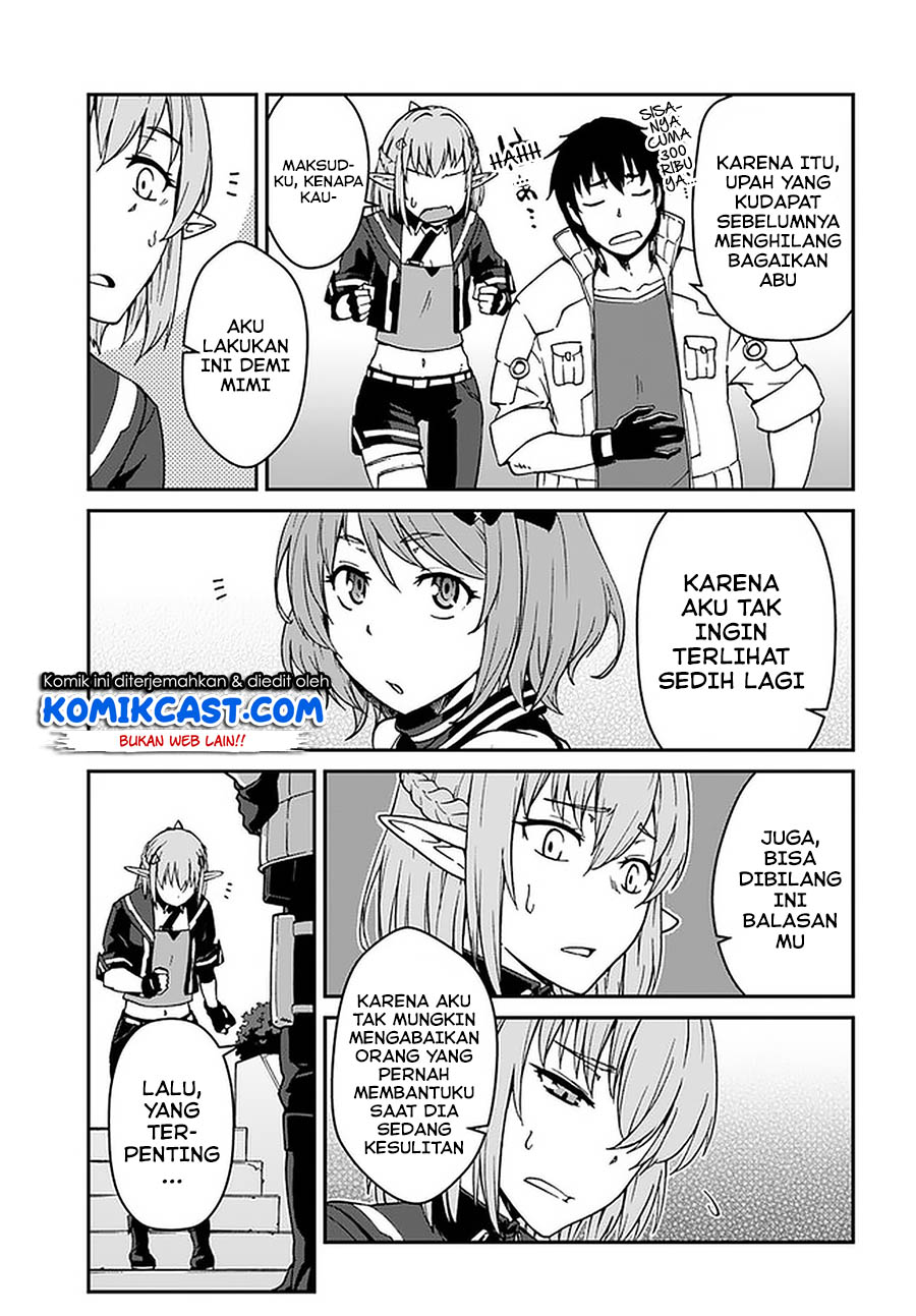Mezametara Saikyou Soubi to Uchuusen-mochi datta no de Chapter 08.1 Bahasa Indonesia